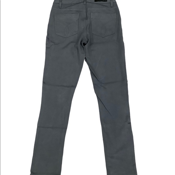 Women's Calvin Klein Jeans 4 S Small Jeggins Ponte Pants Gray Stretch NWOT - Picture 3 of 10